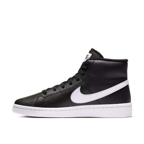 New Mens Nike Court Royale 2 Mid Black Size 10.5 - Picture 2 of 10